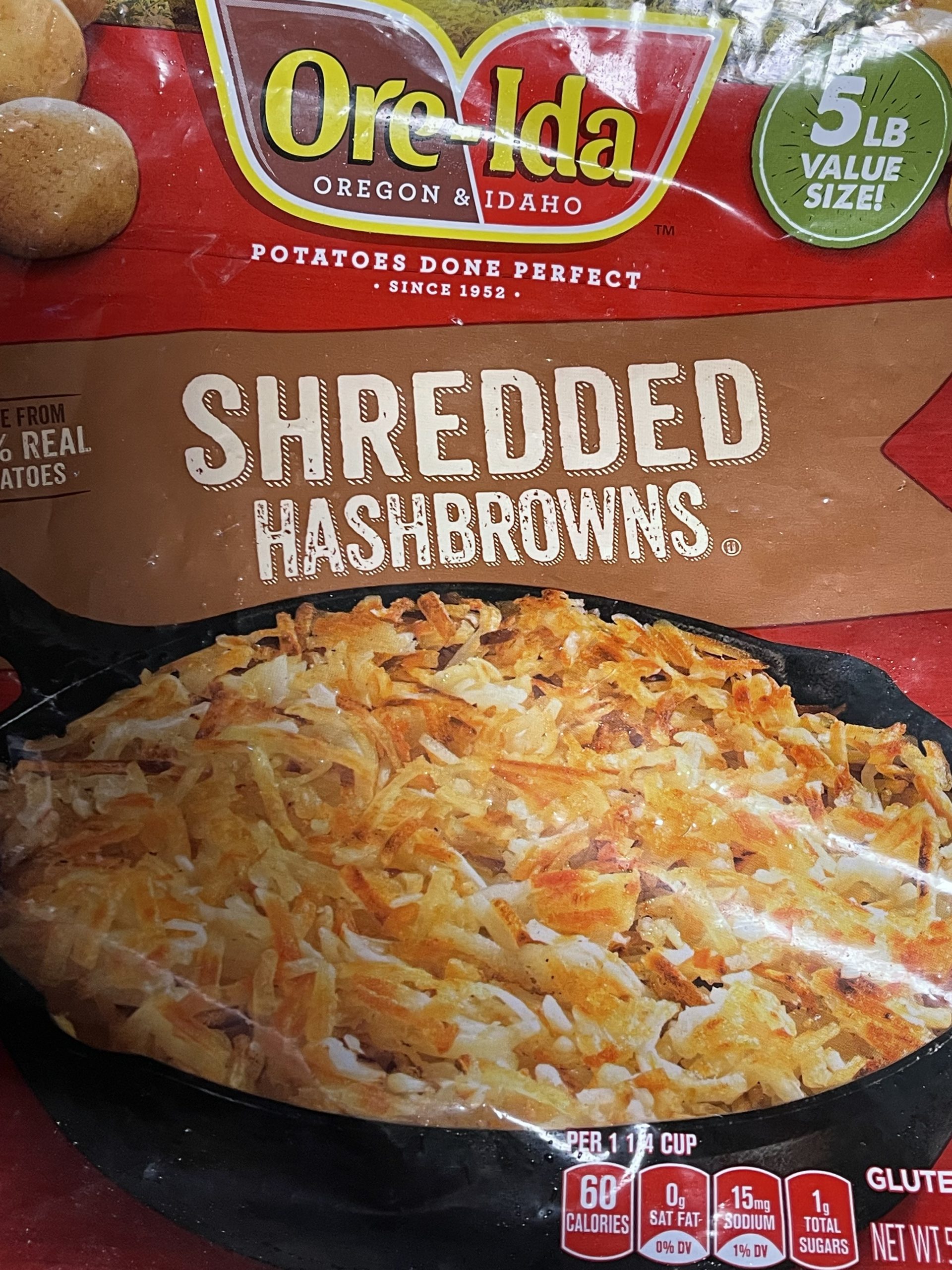 Freeze Dried Hash Browns